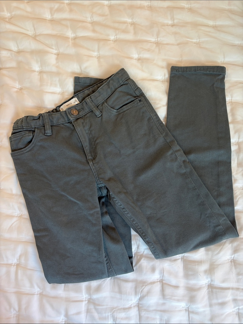 Mango Sage Green Jeans